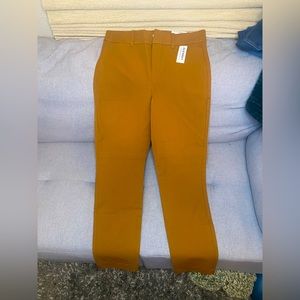 Old Navy burnt orange, High-Rise Pixie, Secret-Smooth Pockets Never Fade